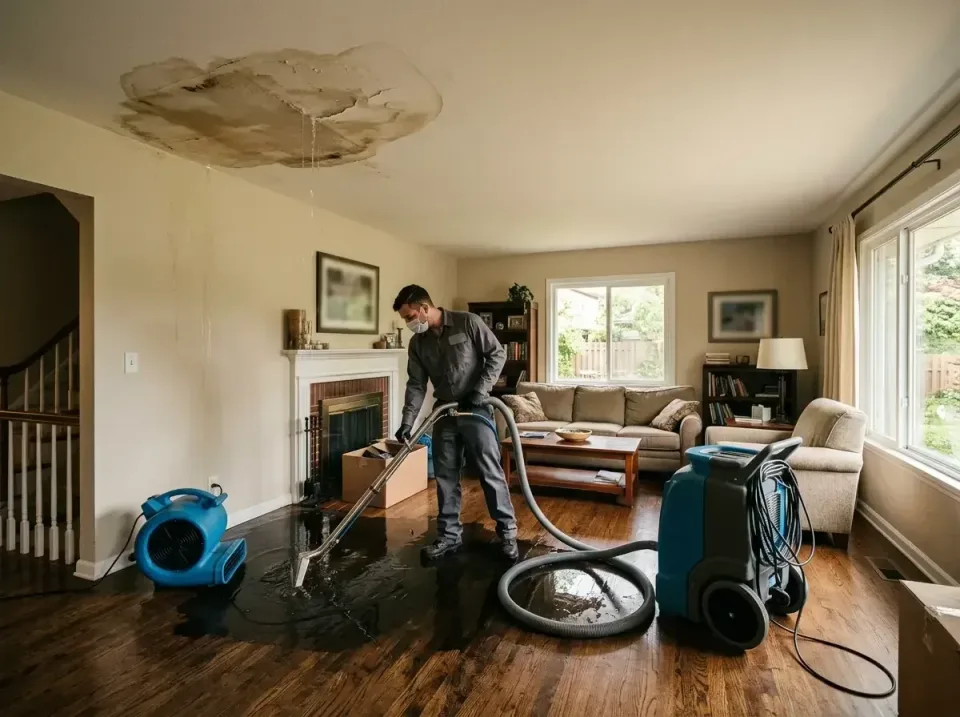 attic-pipe-burst-ceiling-drip-008 — frequently asked questions, Water Damage Restoration & Carpet Care in Point Pleasant, WV